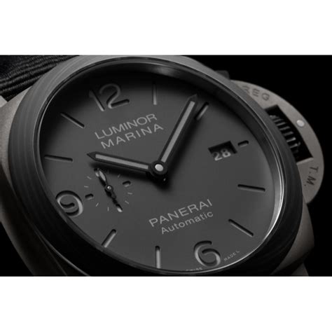 pam02662 Marina TuttoGrigio Panerai Luminor Marina 44mm 